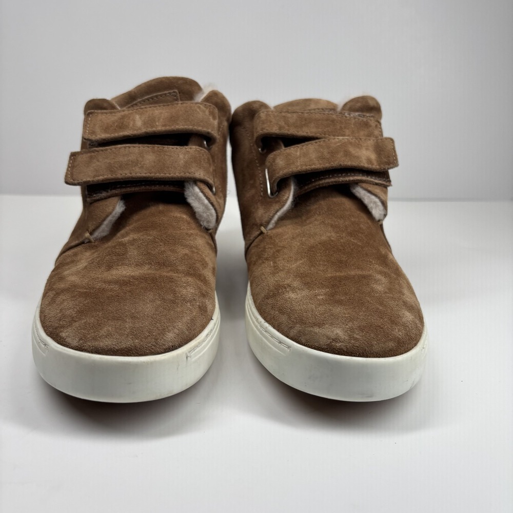 Rag & Bone Kent Desert Shearling Women's 9/39 Brown Suede ‎ Sneaker Booties - Picture 3 of 16